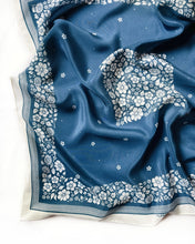 Load image into Gallery viewer, SANTORINI FLORAL SILK BANDANA