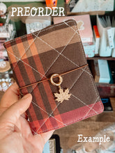 Load image into Gallery viewer, PREORDER PREVIEW QUILTED PASSPORT TRAVELERS NOTEBOOK