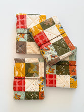 Load image into Gallery viewer, PATCHWORK QUILTED PASSPORT TRAVELERS NOTEBOOK