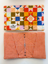 Load image into Gallery viewer, STAR QUILTED PASSPORT TRAVELERS NOTEBOOK