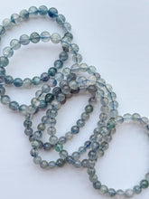 Load image into Gallery viewer, BLUE FLUORITE CRYSTAL BRACELET