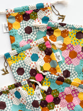 Load image into Gallery viewer, GRANDMOTHERS GARDEN DRAWSTRING POUCH
