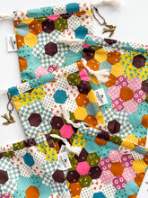 Load image into Gallery viewer, GRANDMOTHERS GARDEN DRAWSTRING POUCH