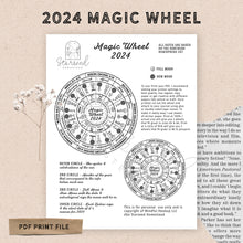 Load image into Gallery viewer, 2024 MAGIC WHEEL PRINTABLE

