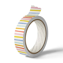 Load image into Gallery viewer, HAPPY STRIPES WASHI TAPE
