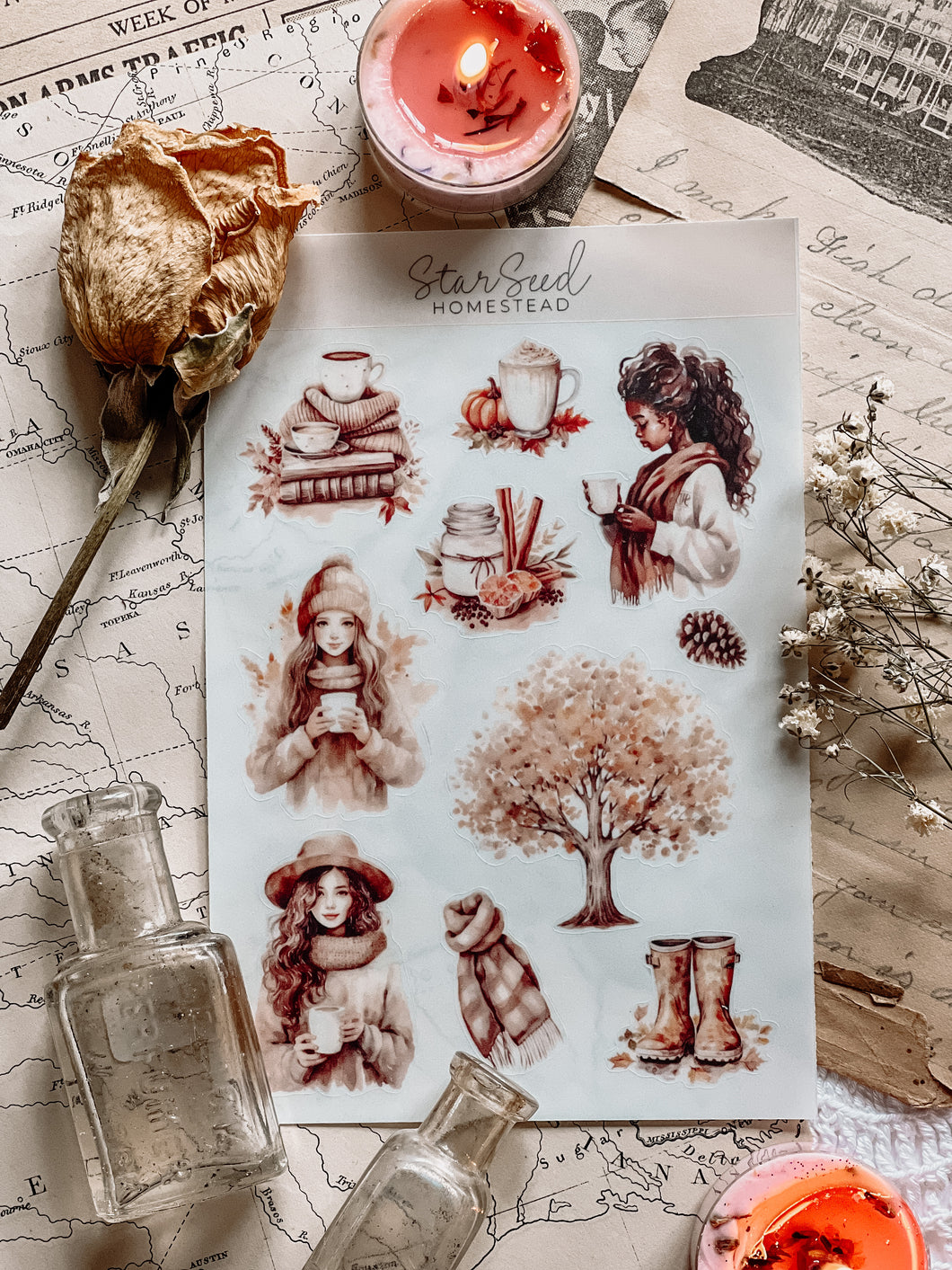 ETERNAL AUTUMN STICKER SHEET