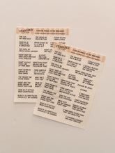 Load image into Gallery viewer, EVERYDAY MAGIC PROMPT STICKER SHEET
