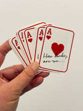 Load image into Gallery viewer, LUCKY ACE STICKER
