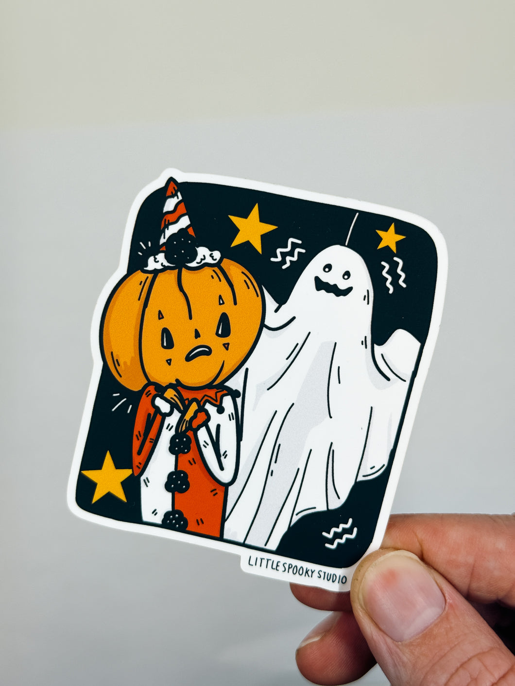 Scare Sticker JUMP SCARE STICKER – Mindful Hookup LLC dba StarSeed Homestead
