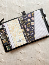 Load image into Gallery viewer, SLEEPY MOON A5 RING INSERT POCKET
