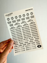 Load image into Gallery viewer, MORNING PRACTICE STICKER BUNDLE
