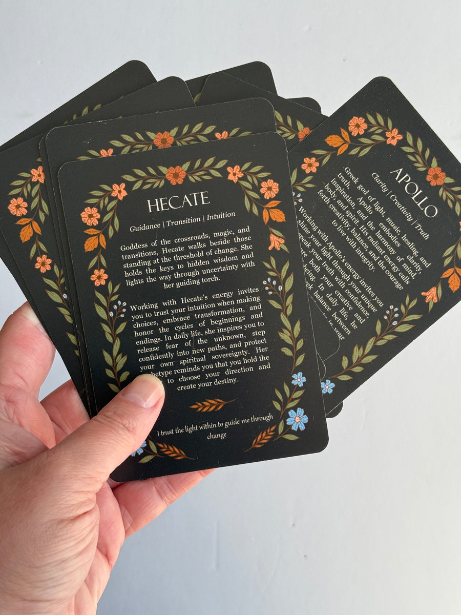 MYTHIC REALMS ORACLE CARDS – Mindful Hookup LLC dba StarSeed Homestead