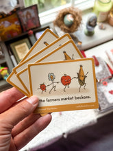 Load image into Gallery viewer, THE FARMERS MARKET BECKONS STICKER
