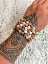 Load image into Gallery viewer, MIXED MOONSTONE CRYSTAL BRACELET
