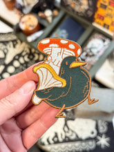 Load image into Gallery viewer, MUSHROOM BIRD IRON ON PATCH
