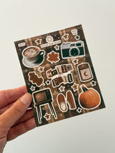 Load image into Gallery viewer, HELLO FALL STICKER SHEET
