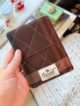 Load image into Gallery viewer, TARTAN 1 QUILTED PASSPORT TRAVELERS NOTEBOOK
