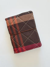 Load image into Gallery viewer, TARTAN 2 QUILTED PASSPORT TRAVELERS NOTEBOOK
