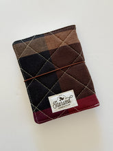 Load image into Gallery viewer, TARTAN 2 QUILTED PASSPORT TRAVELERS NOTEBOOK
