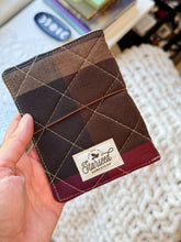 Load image into Gallery viewer, TARTAN 2 QUILTED PASSPORT TRAVELERS NOTEBOOK
