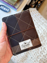 Load image into Gallery viewer, TARTAN 3 QUILTED PASSPORT TRAVELERS NOTEBOOK
