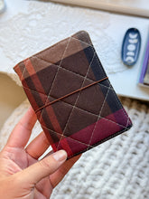 Load image into Gallery viewer, TARTAN 4 QUILTED PASSPORT TRAVELERS NOTEBOOK
