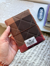 Load image into Gallery viewer, TARTAN 4 QUILTED PASSPORT TRAVELERS NOTEBOOK
