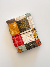 Load image into Gallery viewer, PATCHWORK QUILTED PASSPORT TRAVELERS NOTEBOOK
