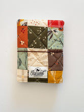 Load image into Gallery viewer, PATCHWORK QUILTED PASSPORT TRAVELERS NOTEBOOK
