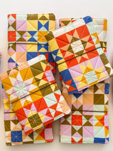 Load image into Gallery viewer, STAR QUILTED PASSPORT TRAVELERS NOTEBOOK
