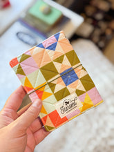 Load image into Gallery viewer, STAR QUILTED PASSPORT TRAVELERS NOTEBOOK
