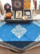 Load image into Gallery viewer, SANTORINI FLORAL SILK BANDANA
