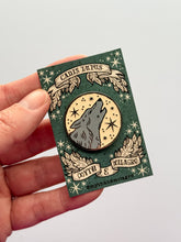 Load image into Gallery viewer, LUNAR WOLF ENAMEL PIN
