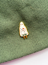 Load image into Gallery viewer, SHY GHOST ENAMEL PIN
