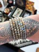 Load image into Gallery viewer, LABRADORITE CRYSTAL BRACELET
