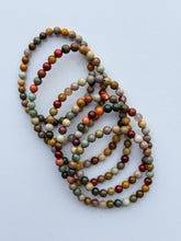 Load image into Gallery viewer, POLYCHROME JASPER CRYSTAL BRACELET
