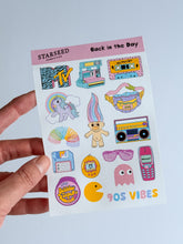 Load image into Gallery viewer, BACK IN THE DAY STICKER SHEET
