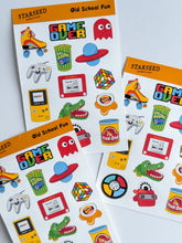 Load image into Gallery viewer, OLD SCHOOL STICKER SHEET

