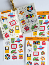 Load image into Gallery viewer, OLD SCHOOL STICKER SHEET
