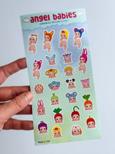 Load image into Gallery viewer, ANGEL BABIES STICKER SHEET
