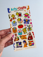 Load image into Gallery viewer, ARTS AND CRAFTS STICKER SHEET
