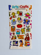 Load image into Gallery viewer, ARTS AND CRAFTS STICKER SHEET
