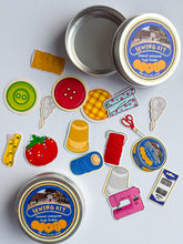 Load image into Gallery viewer, SEWING KIT STICKER TIN
