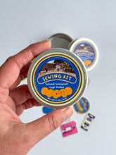 Load image into Gallery viewer, SEWING KIT STICKER TIN
