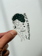 Load image into Gallery viewer, REST IS PRODUCTIVE STICKER
