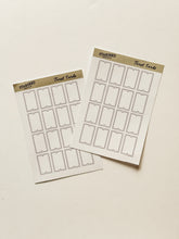 Load image into Gallery viewer, BLANK TAROT STICKER SHEET
