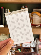 Load image into Gallery viewer, BLANK TAROT STICKER SHEET
