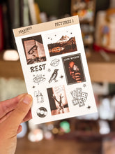 Load image into Gallery viewer, PICTURES 1 STICKER SHEET
