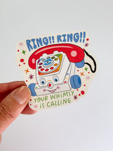 Load image into Gallery viewer, WHIMSY IS CALIING STICKER
