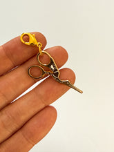 Load image into Gallery viewer, STORK SCISSOR CHARM
